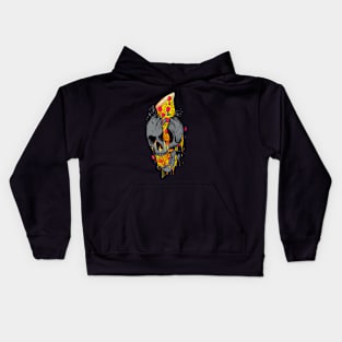 Rest in pizza Kids Hoodie